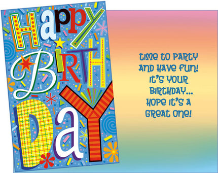 Birthday Card - Happy Birthday