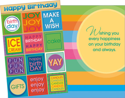 Birthday Card - Happy Birthday