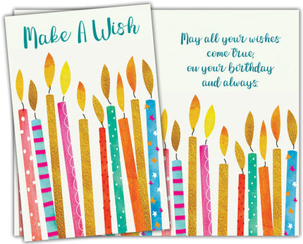 Birthday Card - Happy Birthday, Make A Wish