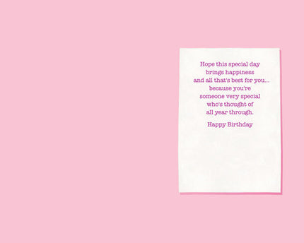 Birthday Card - Happy Birthday, A Birthday Message For You