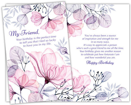 Birthday Card - Happy Birthday, My Friend