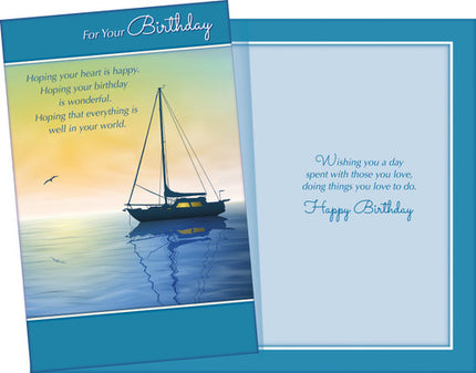 Birthday Card - Happy Birthday, For Your Birthday