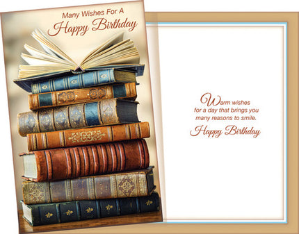 Birthday Card - Happy Birthday, Many Wishes For a Happy Birthday