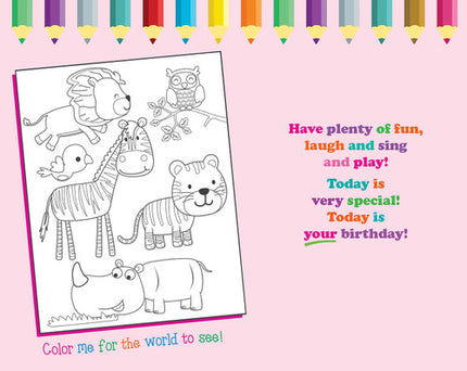 Birthday Card - Happy Birthday, Birthday Girl