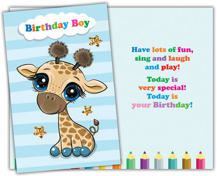 Birthday Card - Happy Birthday, Birthday Boy