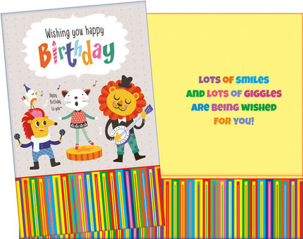 Birthday Card - Happy Birthday, Wishing You Happy Birthday