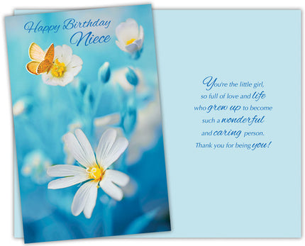 Birthday Card - to Niece, Happy Birthday