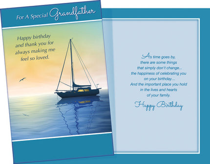 Birthday Card - to Grandfather, for a Special Grandfather