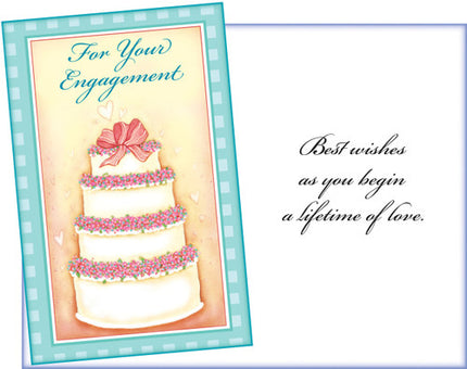 Congratulations Greeting Card - For Your Engagement