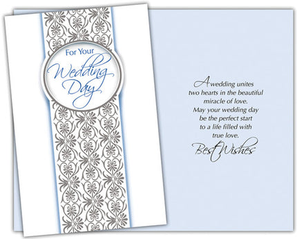 Congratulations Greeting Card - For Your Wedding Day