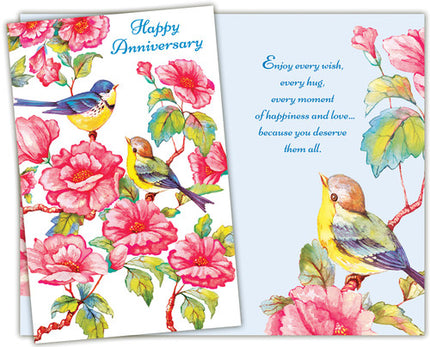 Anniversary Greeting Card - Happy Anniversary