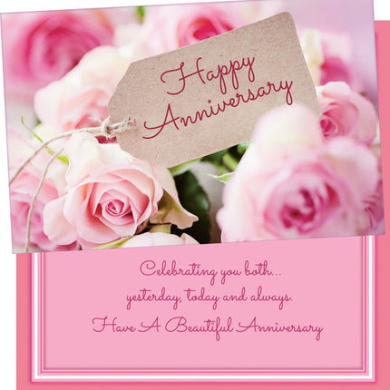 Anniversary Greeting Card - Happy Anniversary