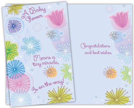 New Baby Greeting Card - A Baby Shower