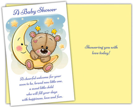 New Baby Greeting Card - A Baby Shower