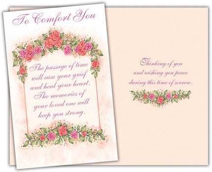 Sympathy Greeting Card - To Comfort You