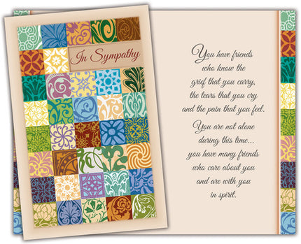 Sympathy Greeting Card - In Sympathy