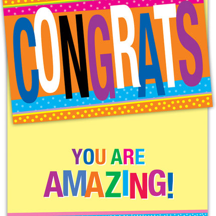 Congratulations Greeting Card - Congrats