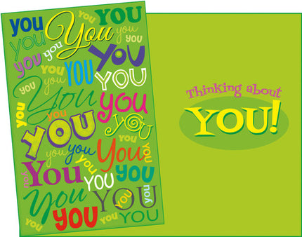 Friendship Greeting Card - Thinking About You