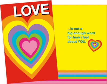 Love Greeting Card - LOVE