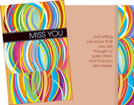 Friendship Greeting Card - Miss You