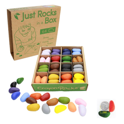 Crayon Rocks - Just Rocks in A Box, 16 Colors