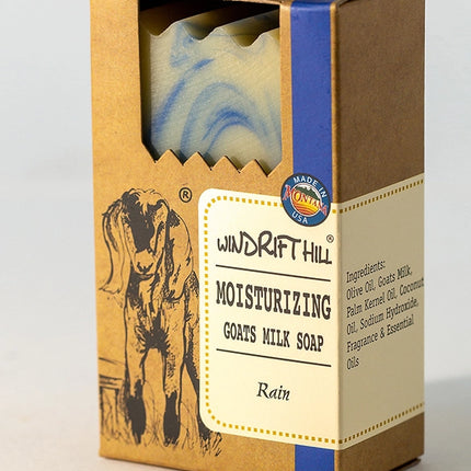 Windrift Hill Moisturizing Goat Milk Soap, Rain