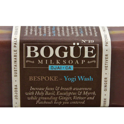 Bogue Milk Soap No.19 BESPOKE Yogi Wash Goat Milk Bar Soap 4.5oz