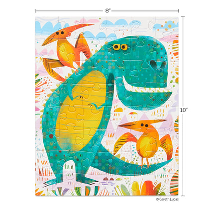 WerkShoppe 48-piece Puzzle Snax, T-Rex and Friends