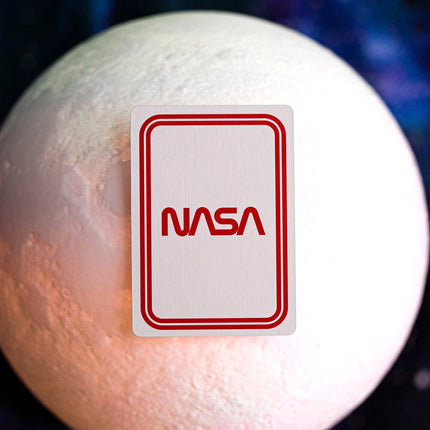 Fulton's Official NASA Worm Logo Playing Cards