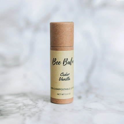 Bee Balm Co. Lip Balm, Cedar Vanilla