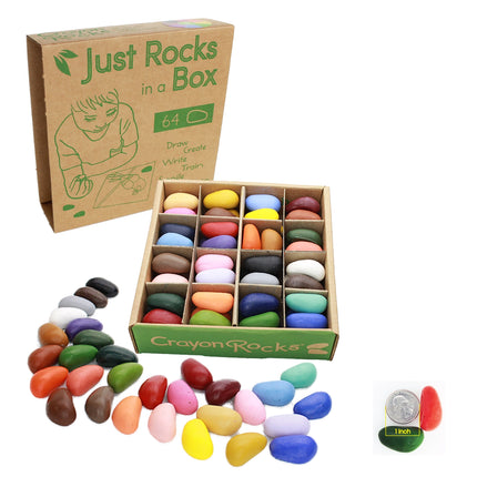 Crayon Rocks - Just Rocks in A Box, 32 Colors