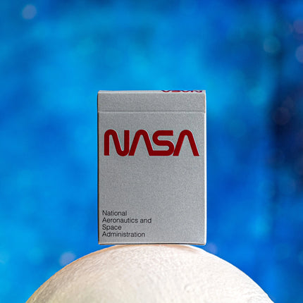 Fulton's Official NASA Worm Logo Playing Cards