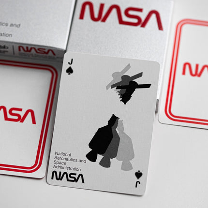 Fulton's Official NASA Worm Logo Playing Cards