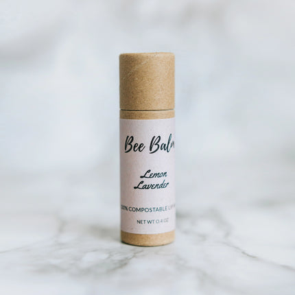 Bee Balm Co. Lip Balm, Lemon Lavender