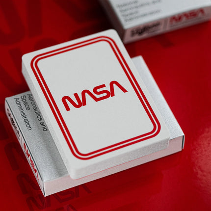 Fulton's Official NASA Worm Logo Playing Cards