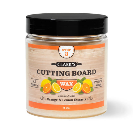 CLARK'S Cutting Board Wax, Orange & Lemon Scented