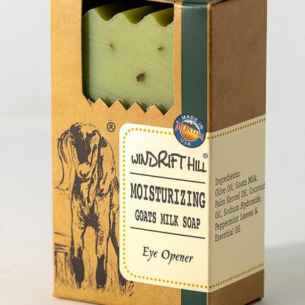 Windrift Hill Moisturizing Goat Milk Soap, Eye Opener