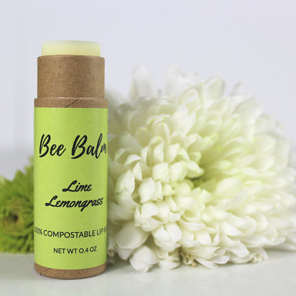 Bee Balm Co. Lip Balm, Lime Lemongrass