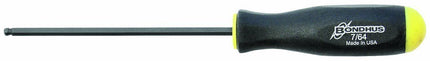 Bondhus 10606 7/64" Ball-End Screwdriver with ProGuard™ Finish, single pack